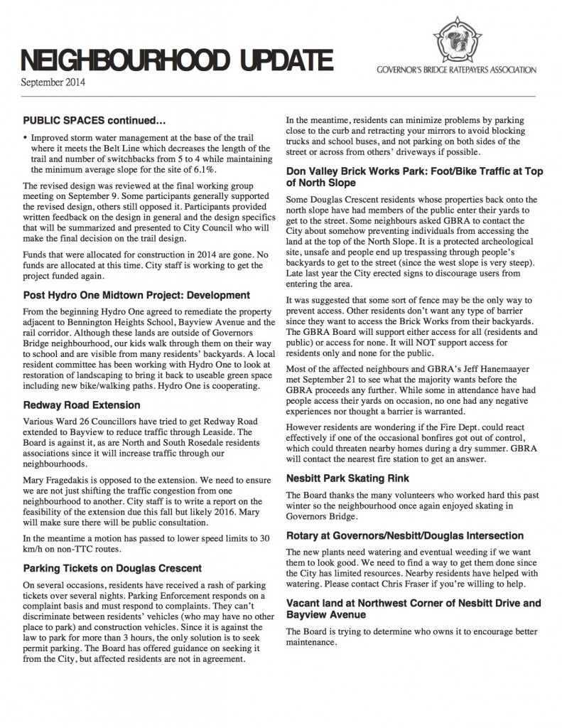 GBRA Neighbourhood Update-201509b