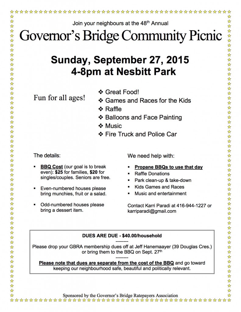 community picnic 2015